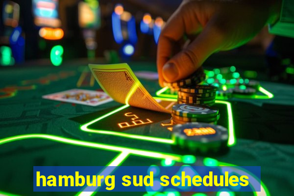 hamburg sud schedules